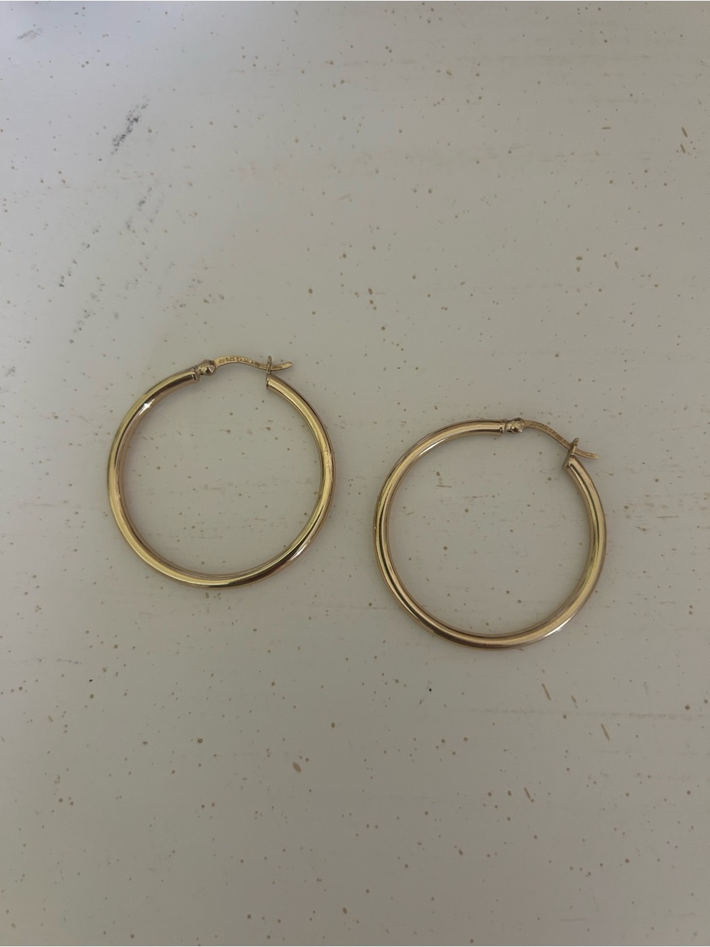 Gold Hoop Earrings